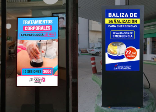 Cómo captar clientes con la cartelería digital exterior
