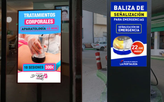 ¿Cuánto pueden costar las pantallas publicitarias?