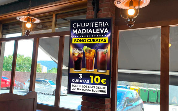 Qué Pantalla Led Interior Elegir para un Bar o Restaurante