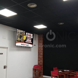 Pantalla de interior de 50'' para bar (Madrid)