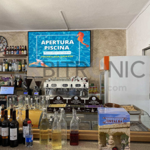 Pantalla de interior de 55'' para restaurante (Albacete)